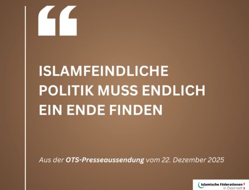 ISLAMFEINDLICHE POLITIK MUSS ENDLICH EIN ENDE FINDEN